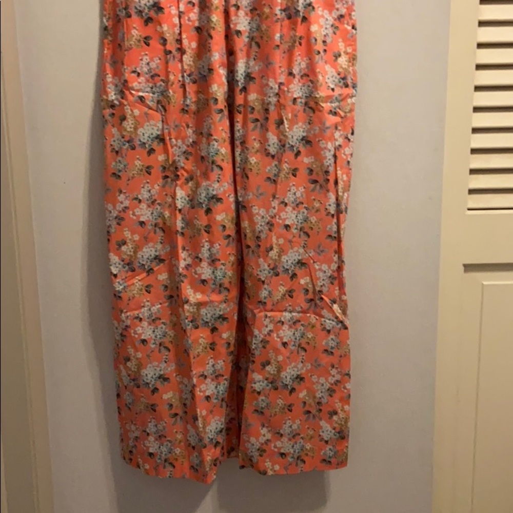 NEW with Tags J. Crew Floral Jumpsuit, Size 10 - Picture 6 of 7